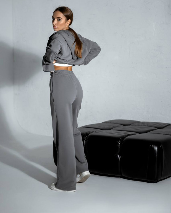 9 Спортивний костюм із довгою блискавкою з капюшоном